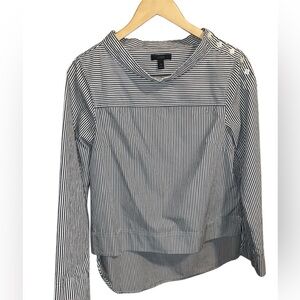 J.Crew Funnel Neck Blouse